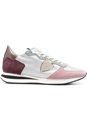Philippe model Logo-patch low-top sneakers