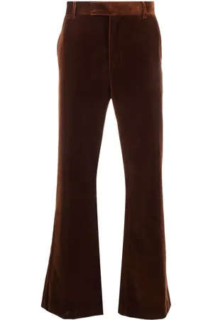 Palm Angels Velvet tailored trousers