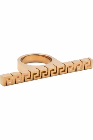 VERSACE Greca duster ring