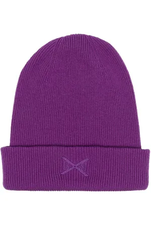 Barrie Ribbed cashmere beanie