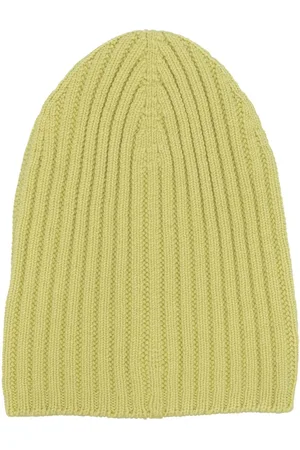 Barrie Ribbed cashmere beanie