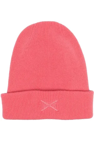 Barrie Embroidered-logo knit beanie