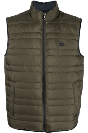 Michael Kors Logo-plaque quilted gilet