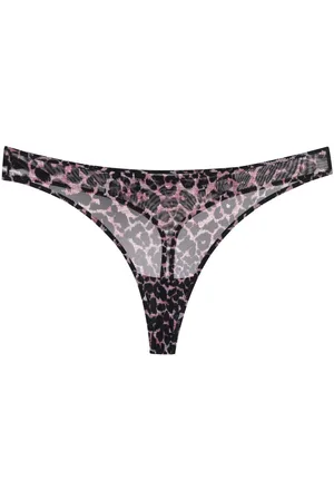 Marlies Dekkers Leopard print sheer thong