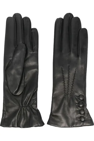 Dents Evelyn cashmere-lined leather gloves
