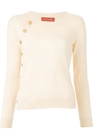 Altuzarra Minamoto button-embellished cashmere jumper