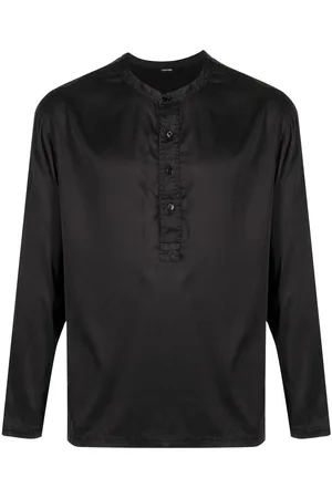 Tom Ford Half-button silk-blend shirt
