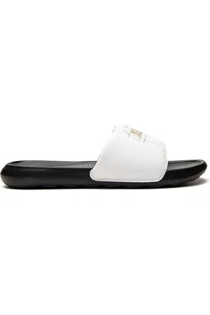 Nike Victori One logo-print slides