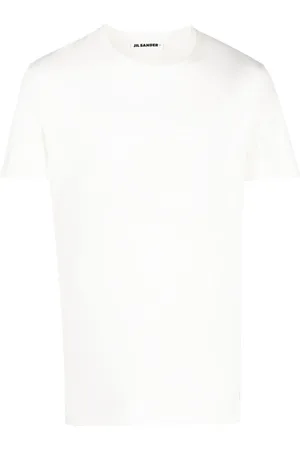 Jil Sander Embroidered-logo short-sleeved T-shirt