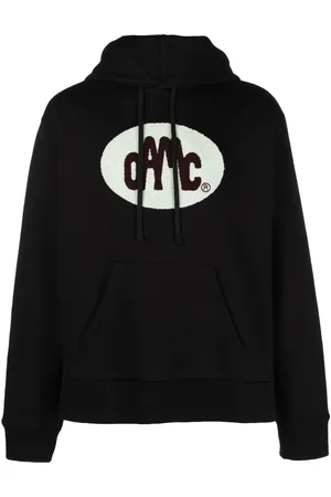 OAMC Logo-patch pullover hoodie