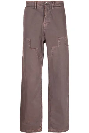 MARCELO BURLON Cross straight-leg trousers
