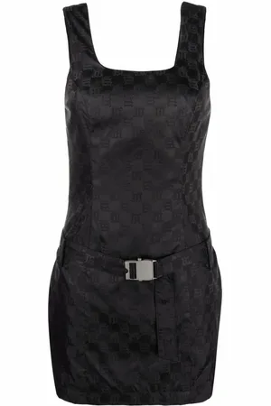 MISBHV Monogram jacquard mini dress