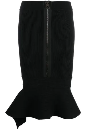 Tom Ford V-neck virgin wool midi dress