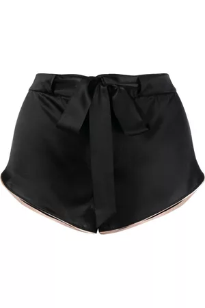 Kiki de Montparnasse Satin high-waisted briefs