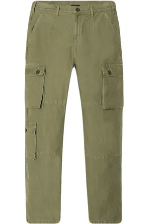JOHN ELLIOTT Side cargo-pocket detail trousers