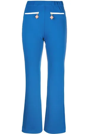 Casablanca Logo-charm flared trousers