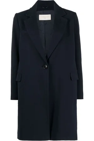 Circolo Buttoned-up single-breasted coat