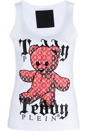 Philipp Plein Teddy Plein sleeveless tank top