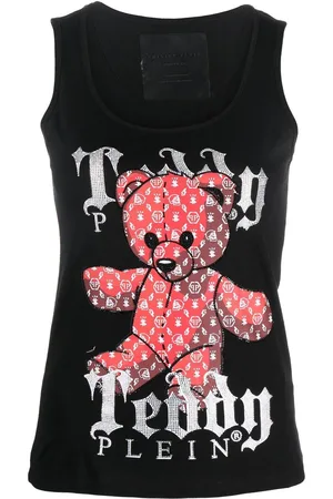 Philipp Plein Teddy Plein sleeveless tank top