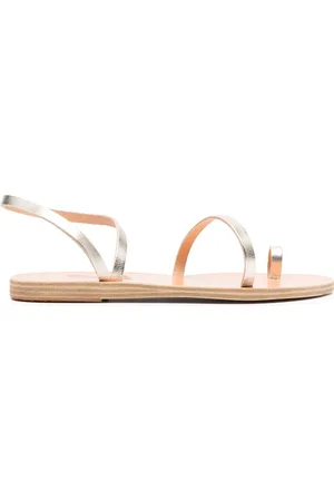Ancient Greek Sandals Apli Eleftheria metallic-effect sandals