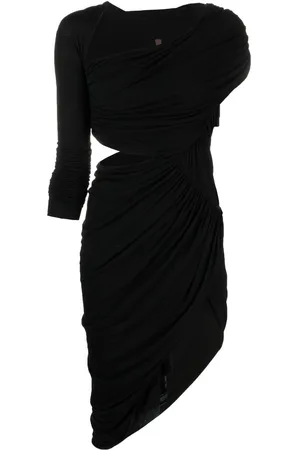 Rick Owens Draped-design cut-out detail dress