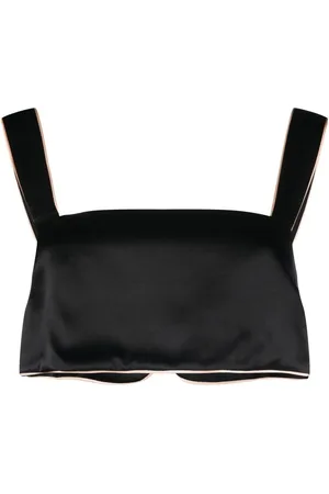 Kiki de Montparnasse Kiki silk bandeau top