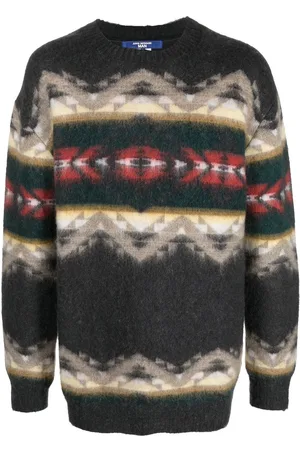 JUNYA WATANABE Intarsia-knit oversize jumper