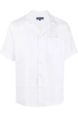 Frescobol Carioca Short-sleeve linen shirt