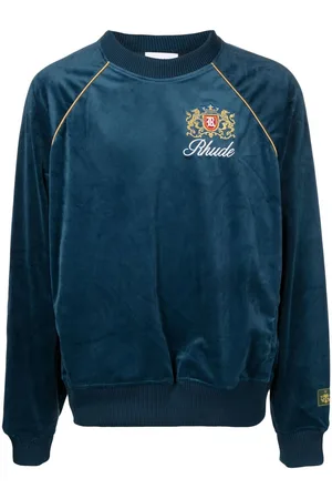 Rhude Crest-embroidered sweatshirt