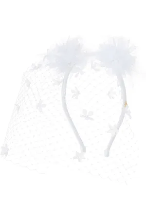 Le Mont St Michel Yosh Flower pom-pom headband