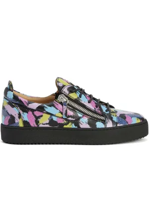 Giuseppe Zanotti Frankie paint-splatter sneakers