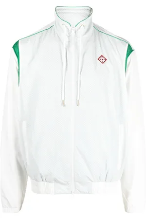 Casablanca Perforated panelled track jacket