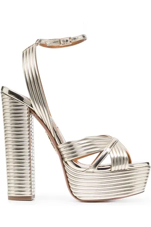 Aquazzura Sundance 140mm platform sandals