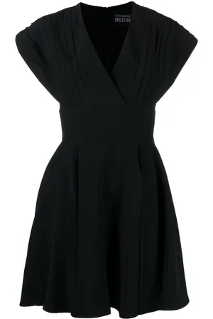 GIOVANNI BEDIN V-neck fitted dress