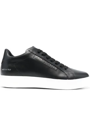 Philipp Plein Low-top leather sneakers