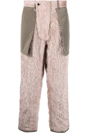 CRAIG GREEN Textured-finish straight-leg trousers