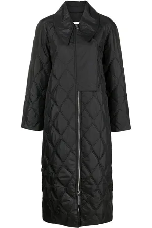 Ganni Quilted ripstop coat