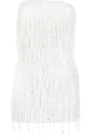 Retrofete Heather sequined strapless minidress