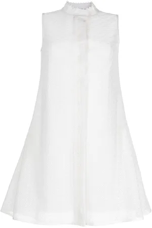 SHIATZY CHEN Lace concealed-front vest