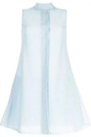 SHIATZY CHEN Lace concealed-front vest