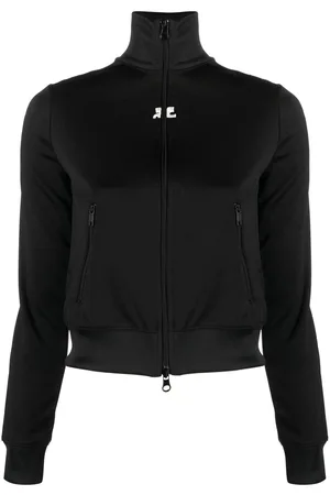 Courrèges Zip-up fitted jacket