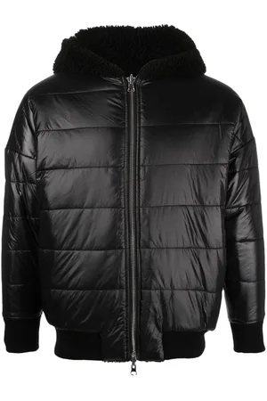 Philipp Plein Logo-motif hooded bomber jacket