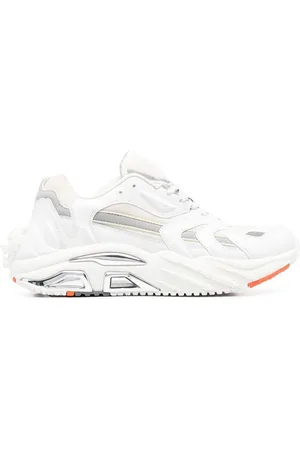 Philipp Plein Scratch panelled lace-up sneakers