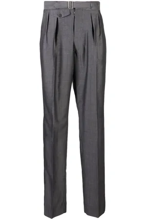 Maison Margiela Belted tapered trousers