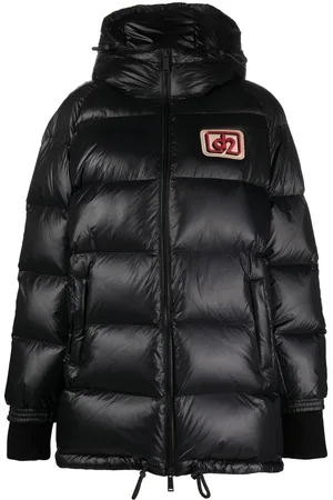 Dsquared2 Logo-patch padded coat