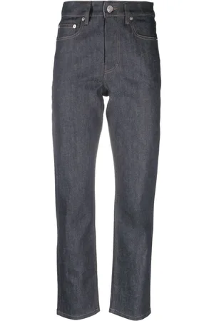 Maison Kitsuné Straight-leg cropped jeans