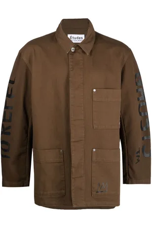 Etudes Graphic-print denim jacket