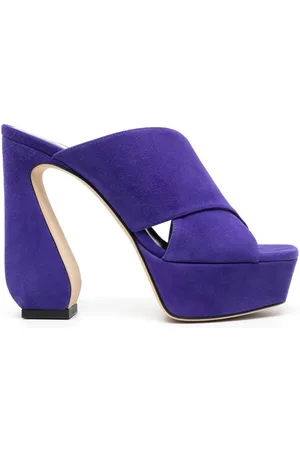 SI ROSSI 135mm slip-on sandals