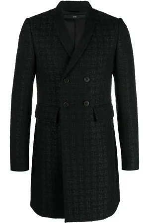 SAPIO Boucle double-breasted coat