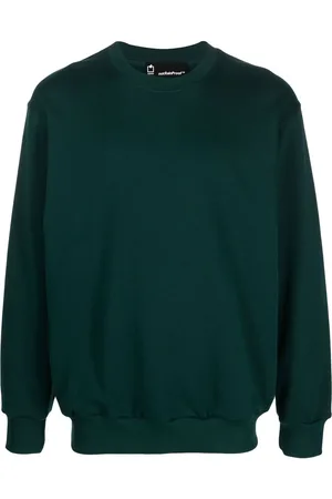 Styland X notRainProof crew-neck organic cotton sweatshirt